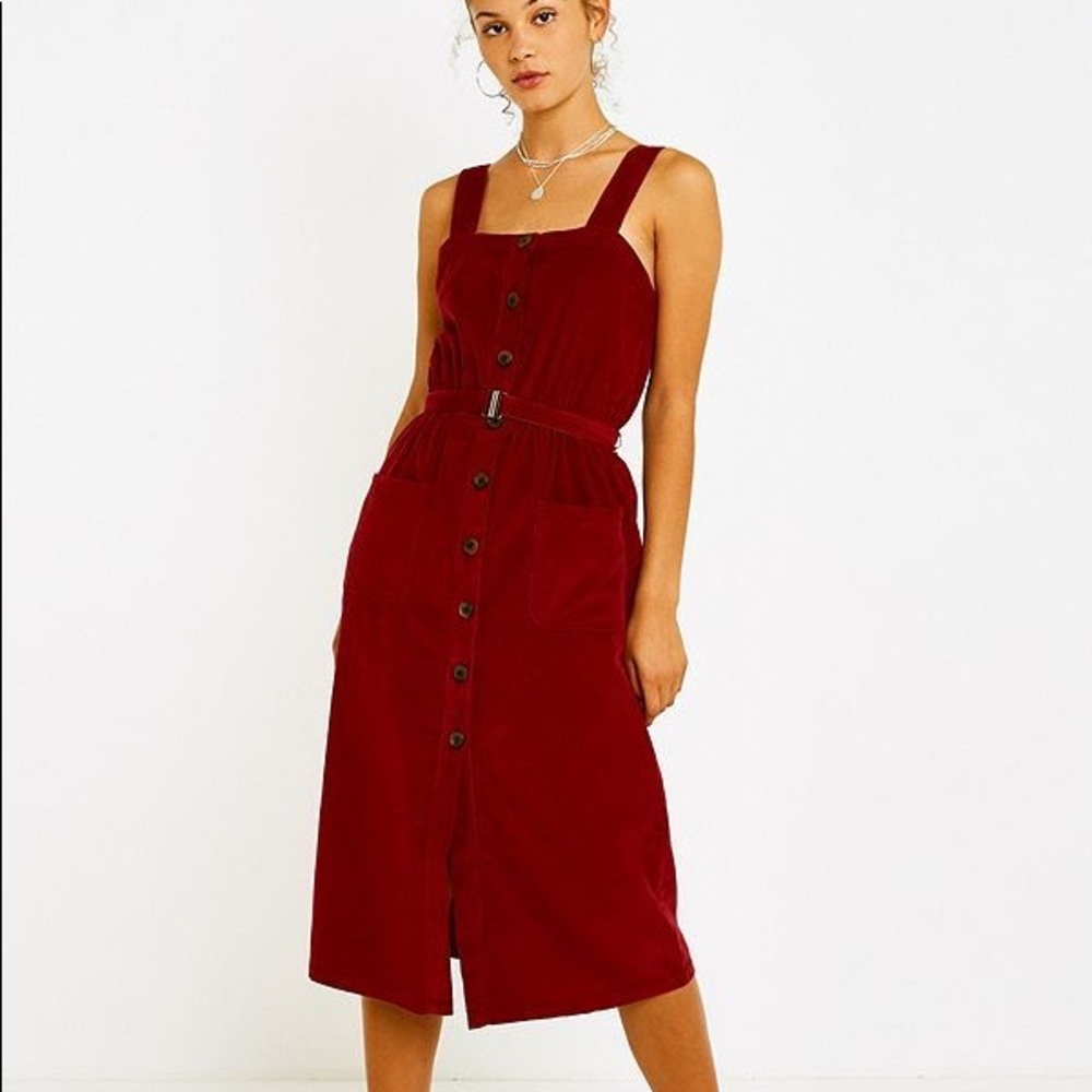 Urban Outfitters Corduroy Jumper Dress